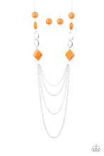 Load image into Gallery viewer, Paparazzi ~ Desert Dawn ~ Orange Necklace Set