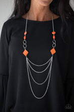 Load image into Gallery viewer, Paparazzi ~ Desert Dawn ~ Orange Necklace Set