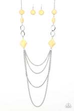 Load image into Gallery viewer, Paparazzi ~ Desert Dawn ~ Yellow Necklace Set