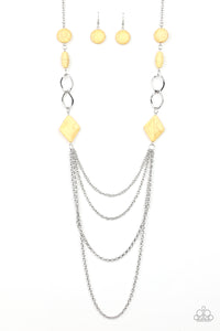 Paparazzi ~ Desert Dawn ~ Yellow Necklace Set