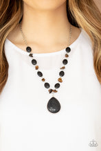 Load image into Gallery viewer, Paparazzi ~ Desert Diva ~ Black Necklace Set