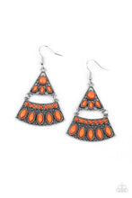 Load image into Gallery viewer, Paparazzi ~ Desert Fiesta ~ Orange Earrings