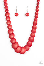 Load image into Gallery viewer, Paparazzi ~ Desert Flats ~ Red Necklace Set