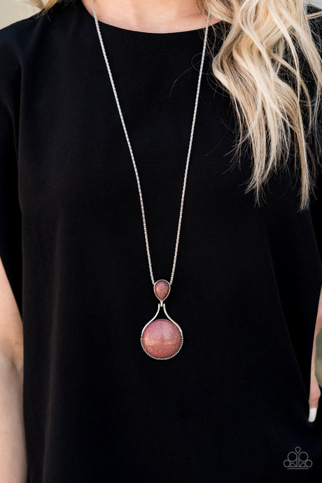 Paparazzi ~ Desert Pools ~ Brown Necklace Set