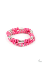 Load image into Gallery viewer, Paparazzi ~ Desert Rainbow ~ Pink Bracelet