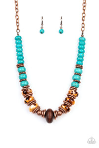 Paparazzi ~ Desert Tranquility ~ Copper Necklace Set