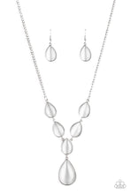 Load image into Gallery viewer, Paparazzi - Dewy Decadence - White Necklace Set