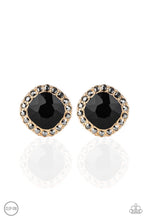 Load image into Gallery viewer, Paparazzi ~ Diamond Duchess ~ Gold Clip-On Earrings - Klassy Jewelz Boutique