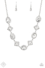 Load image into Gallery viewer, Paparazzi ~ Diamond of the Season ~ White Necklace Set (Fashion Fix Exclusive)