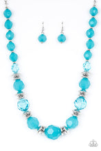 Load image into Gallery viewer, Paparazzi ~ Dine and Dash ~ Blue Necklace Set