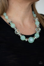 Load image into Gallery viewer, Paparazzi ~ Dine and Dash ~ Green Necklace Set