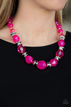Load image into Gallery viewer, Paparazzi ~ Dine and Dash ~ Pink Necklace Set