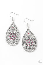 Load image into Gallery viewer, Paparazzi ~ Dinner Party Posh ~ Pink Earrings