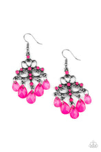 Load image into Gallery viewer, Paparazzi ~ Dip It GLOW ~ Yellow Earrings