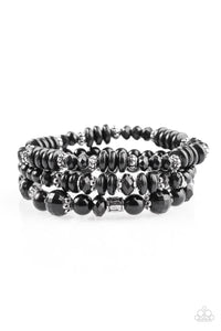 Paparazzi ~ Disco Diva ~ Black Bracelet