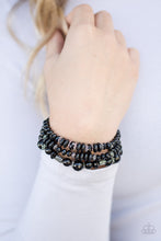 Load image into Gallery viewer, Paparazzi ~ Disco Diva ~ Black Bracelet