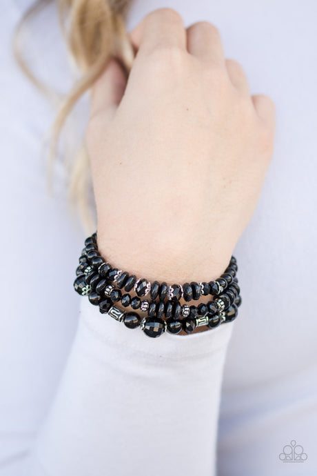 Paparazzi ~ Disco Diva ~ Black Bracelet