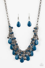 Load image into Gallery viewer, Paparazzi ~ Diva Attitude ~ Blue Necklace Set
