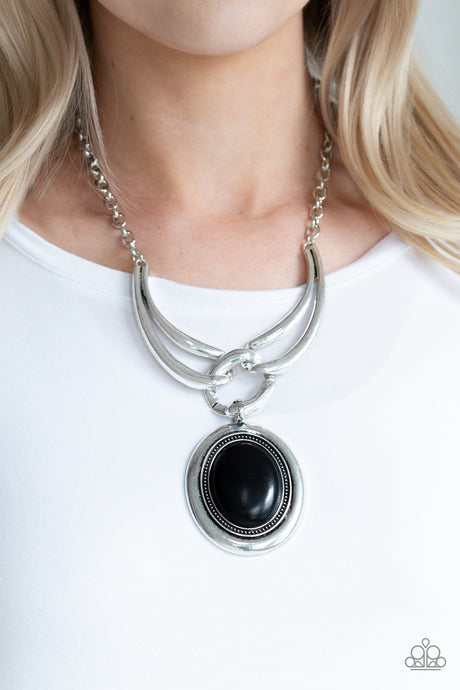 Paparazzi ~ Divide and RULER ~ Black Necklace Set