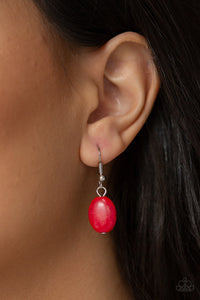 Paparazzi ~ Divide and RULER ~ Red Necklace Set