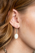 Load image into Gallery viewer, Paparazzi ~ Divide and RULER ~ White Necklace Set