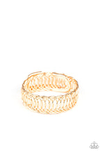 Load image into Gallery viewer, Paparazzi ~ Dizzyingly Demure ~ Gold Bracelet