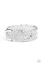 Load image into Gallery viewer, Paparazzi - Dizzyingly Demure - Silver Bracelet