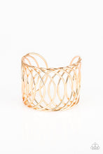 Load image into Gallery viewer, Paparazzi ~ Dizzyingly Diva ~ Gold Cuff Bracelet