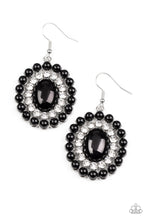 Load image into Gallery viewer, Paparazzi ~ Dolled Up Dazzle ~ Black Earrings (Fashion Fix Exclusive)