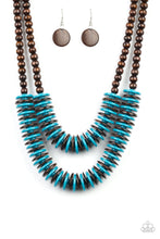 Load image into Gallery viewer, Paparazzi - Dominican Disco - Yellow Wooden Necklace - Klassy Jewelz Boutique