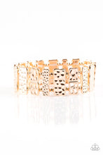 Load image into Gallery viewer, Paparazzi ~ Domino Effect ~ Rose Gold Bracelet