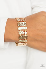 Load image into Gallery viewer, Paparazzi ~ Domino Effect ~ Rose Gold Bracelet