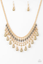 Load image into Gallery viewer, Paparazzi ~ Don&#39;t Forget To BOSS! ~ Gold Necklace Set
