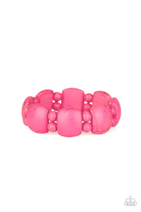 Paparazzi ~ Dont Be So NOMADIC! ~ Pink Bracelet
