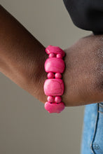 Load image into Gallery viewer, Paparazzi ~ Dont Be So NOMADIC! ~ Pink Bracelet