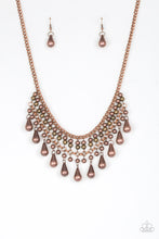 Load image into Gallery viewer, Paparazzi ~ Dont Forget To BOSS! ~ Copper Necklace Set