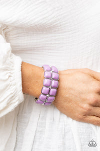 Paparazzi ~ Double The DIVA-ttitude ~ Purple Bracelet