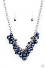 Load image into Gallery viewer, Paparazzi ~ Down For The COUNTESS ~ Blue Pearl Necklace Set