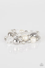 Load image into Gallery viewer, Paparazzi ~ Downtown Dazzle ~ White Pearl Bracelet