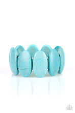 Load image into Gallery viewer, Paparazzi ~ Dramatically Nomadic ~ Blue Turquoise Bracelet
