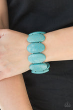 Load image into Gallery viewer, Paparazzi ~ Dramatically Nomadic ~ Blue Turquoise Bracelet
