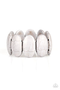 Paparazzi ~ Dramatically Nomadic ~ Silver Bracelet