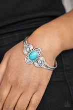 Load image into Gallery viewer, Paparazzi ~ Dream COWGIRL ~ Blue/Turquoise Cuff Bracelet