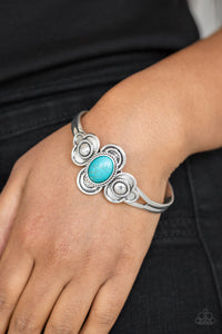 Paparazzi ~ Dream COWGIRL ~ Blue/Turquoise Cuff Bracelet