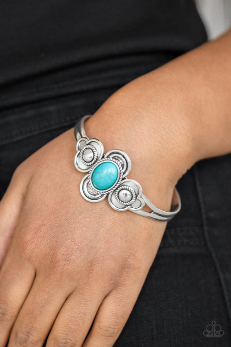 Paparazzi ~ Dream COWGIRL ~ Blue/Turquoise Cuff Bracelet