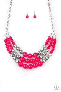 Paparazzi ~ Dream Pop ~ Pink Necklace Set