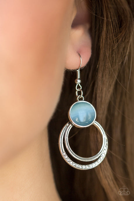 Paparazzi ~ Dreamily Dreamland ~ Blue Earrings