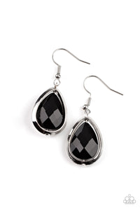 Paparazzi ~ Drop-Dead Duchess ~ Black Earrings