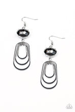 Load image into Gallery viewer, Paparazzi ~ Drop-Dead Glamorous ~ Silver Earrings