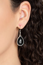 Load image into Gallery viewer, Paparazzi ~ Drop Zone ~ Black Necklace Set